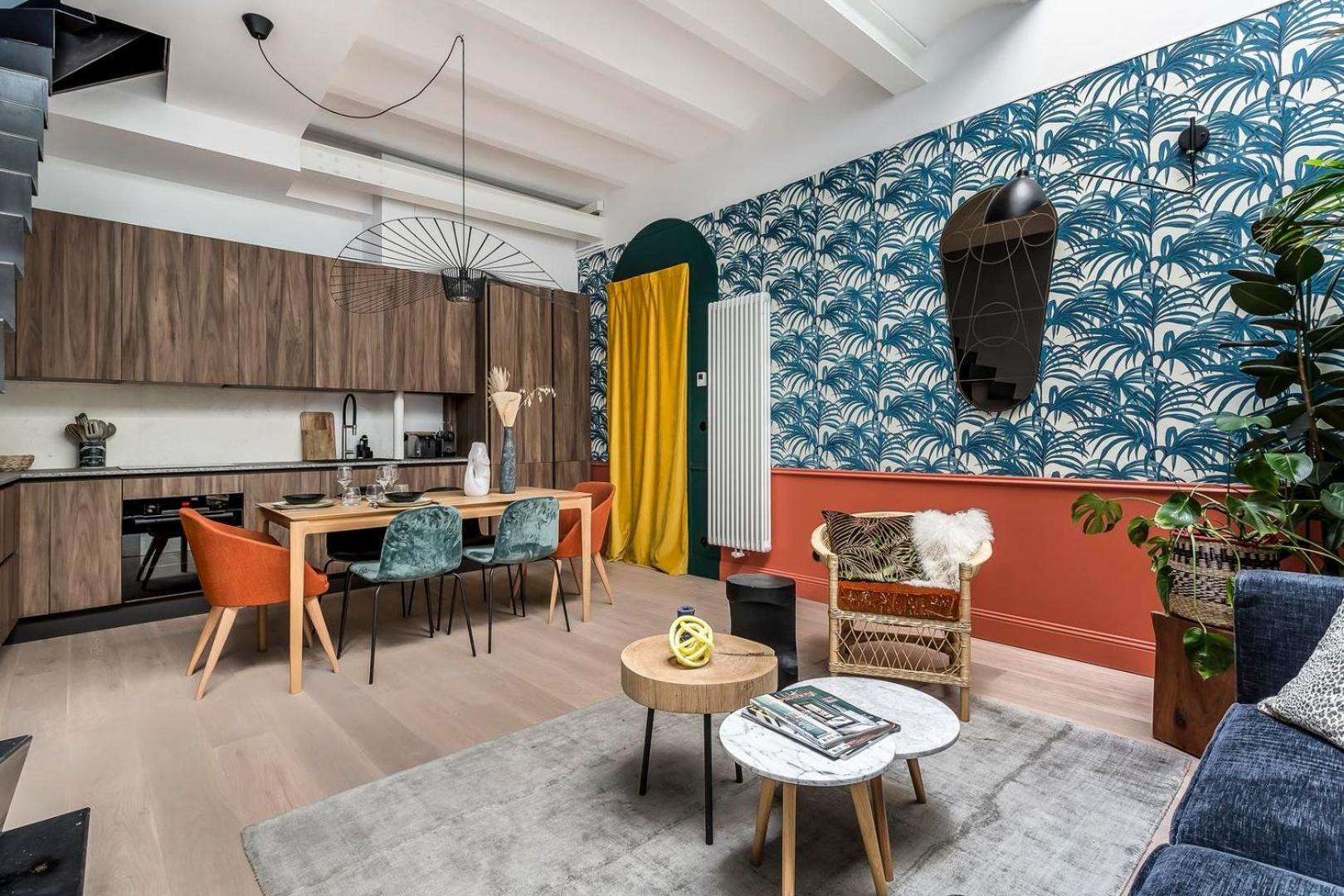 Jungle-Art - Duplex Tres Calme Et Cosy Apartment Lyon Bagian luar foto
