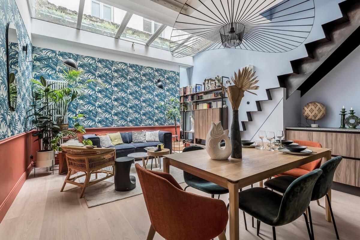 Jungle-Art - Duplex Tres Calme Et Cosy Apartment Lyon Bagian luar foto